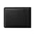 Nomad BiFold Wallet w/ Horween Leather - BLACK - Mac Addict