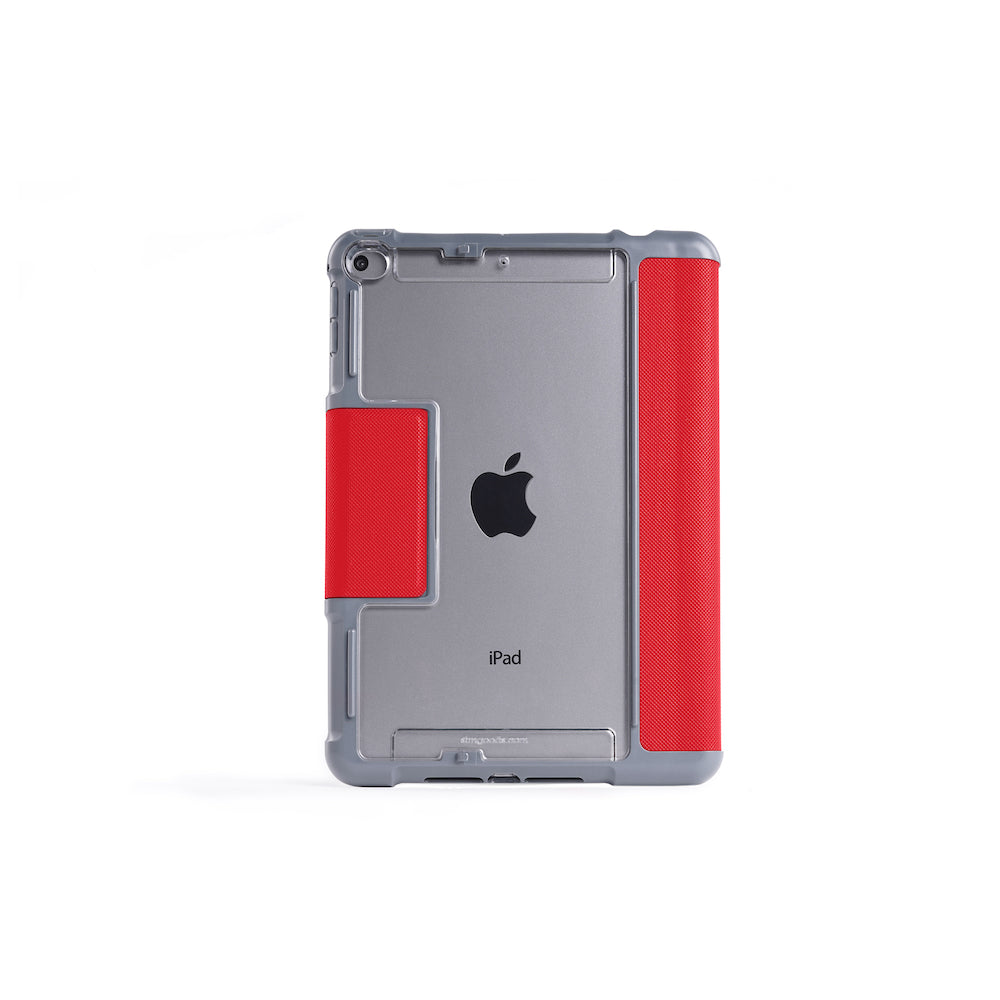 STM Dux Plus Duo For iPad mini 5th/4th Gen - Red - Mac Addict