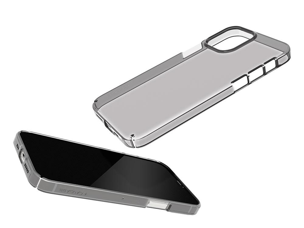 Caudabe Lucid Clear Minimalist Case For iPhone iPhone 12 / 12 Pro - GRAPHITE - Mac Addict