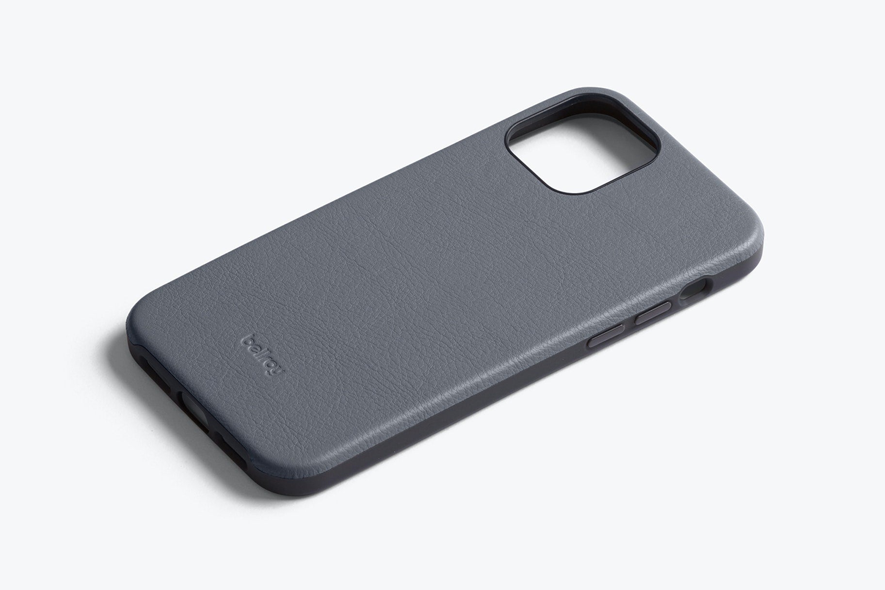 Bellroy Slim Genuine Leather Case For iPhone iPhone 12 Pro Max - GRAPHITE - Mac Addict