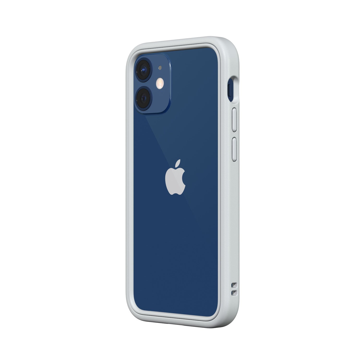 RhinoShield CrashGuard NX Bumper Case For iPhone 12 mini - Platinum Grey - Mac Addict