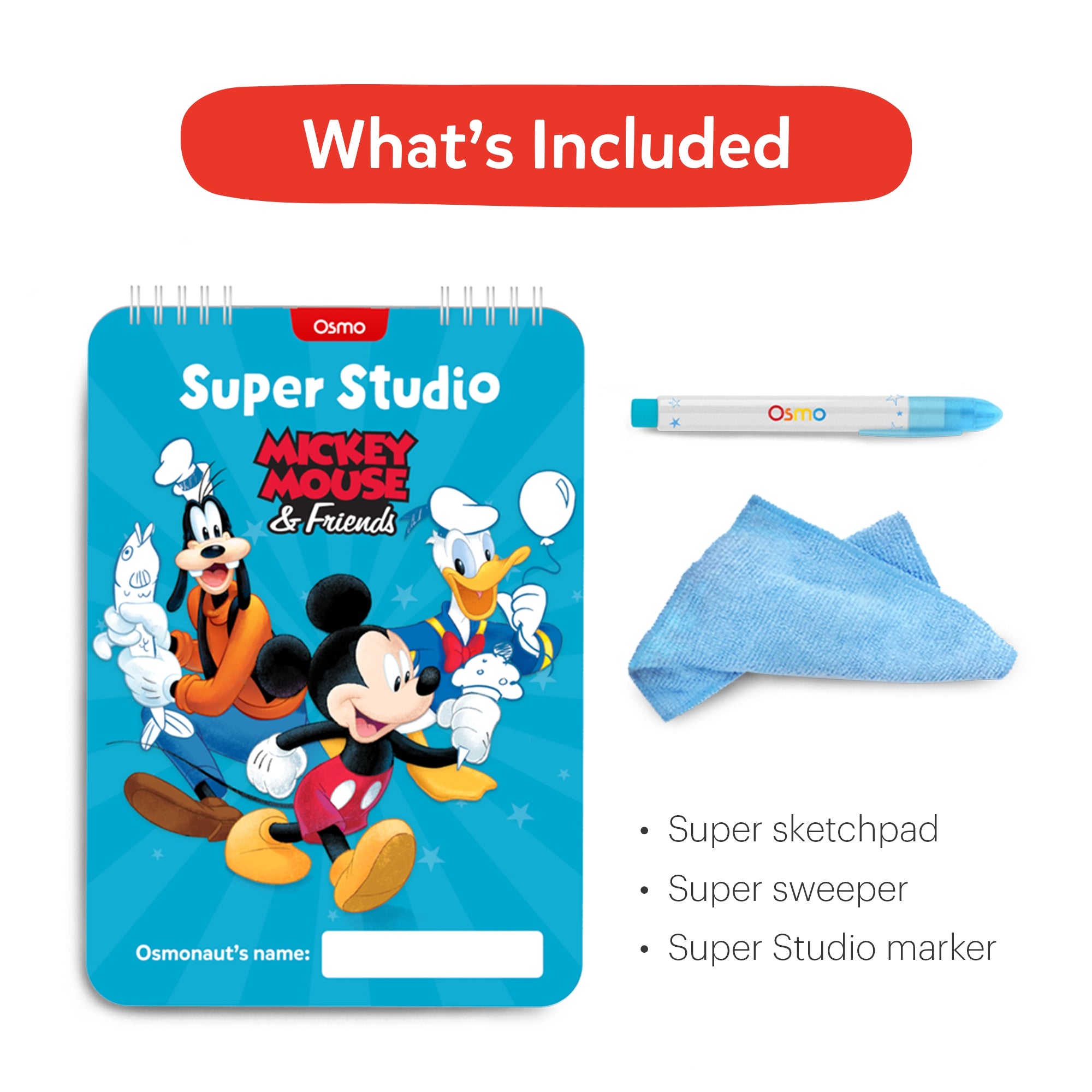 Osmo Super Studio Mickey Mouse & Friends Drawing Game (Base NOT Incl.) -  Mac Addict