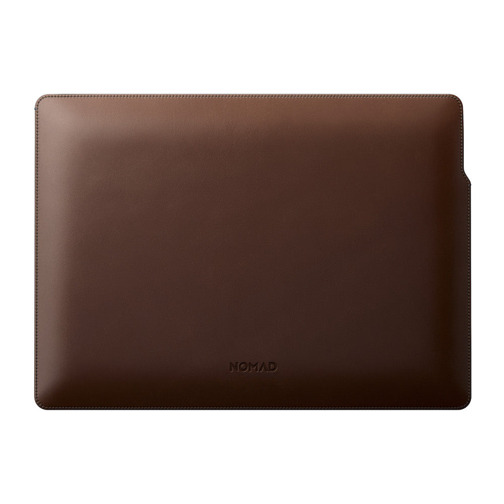 Nomad Leather Sleeve For 16&quot; MacBook Pro - Brown - Mac Addict