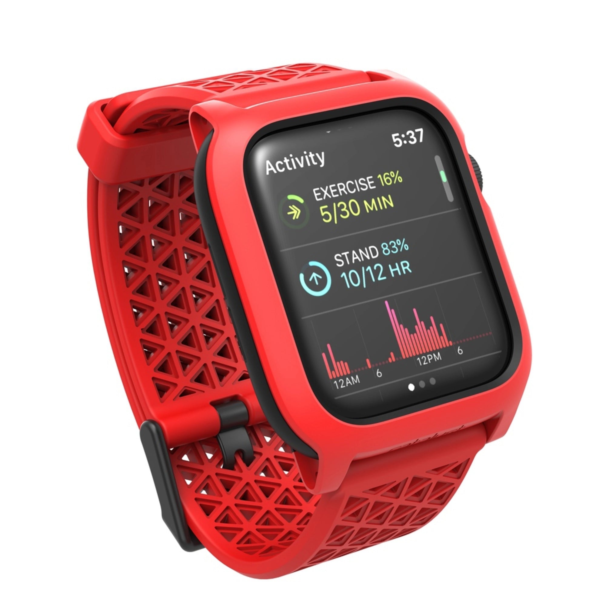 Catalyst Impact Protection Case For Apple Watch Series 6/SE/5/4 44mm - Red