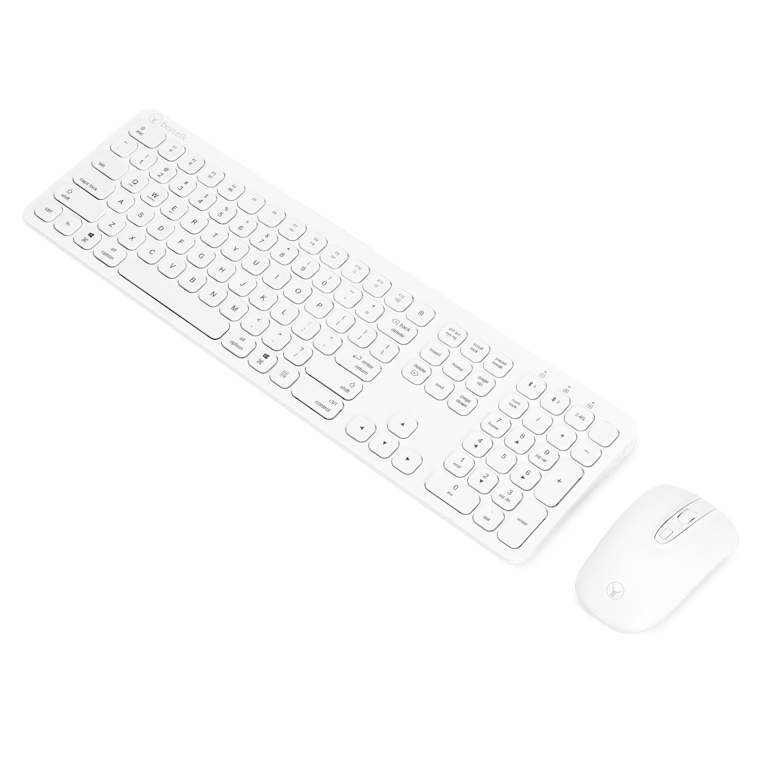 Bonelk KM-447 Slim Wireless Keyboard and Mouse Combo