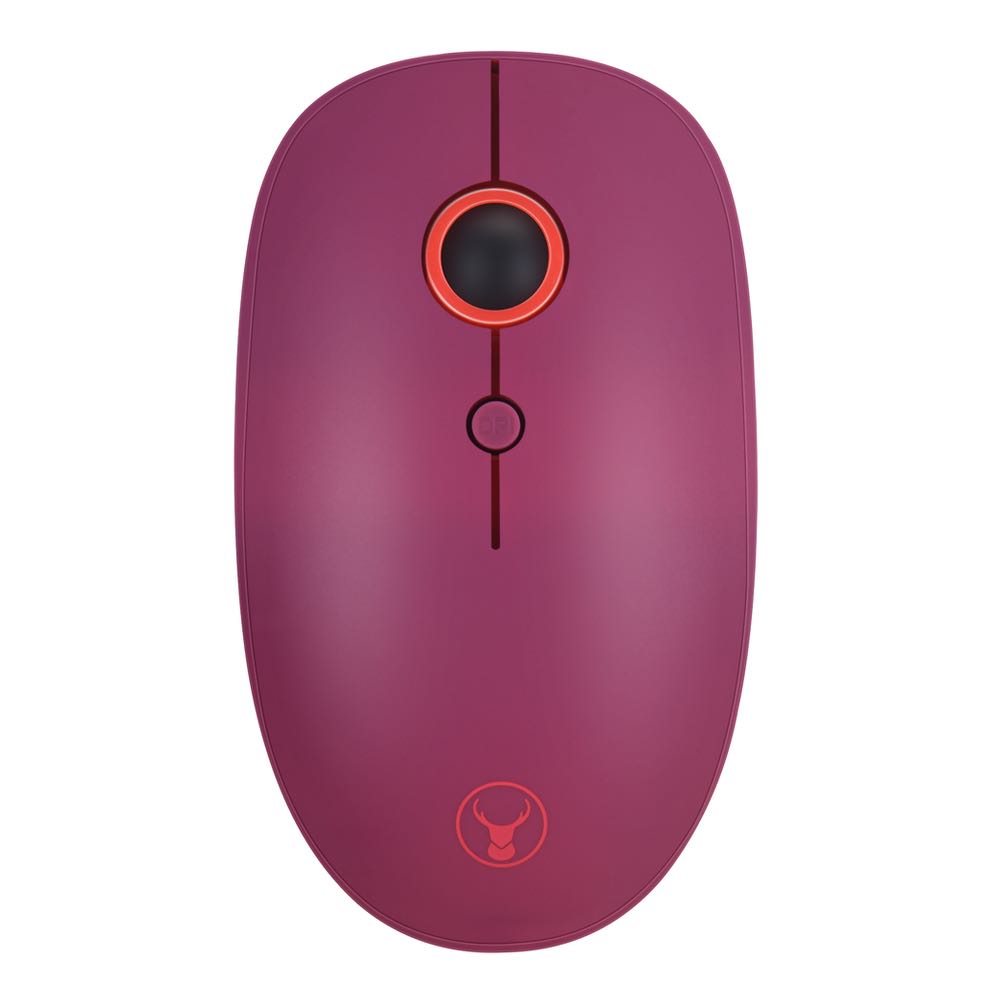 Bonelk M-257 Wireless Round Scroll 4D Mouse (800-1600 DPI)