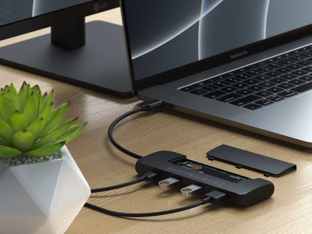 Satechi USB-C Hybrid Multiport Adapter w/ SSD Enclosure