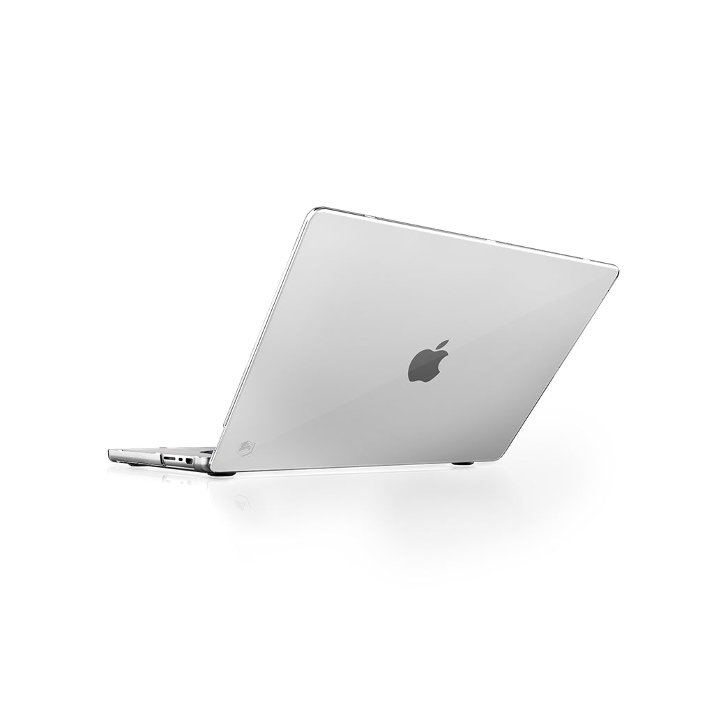 STM Studio Sleek Protective Case for Macbook Pro 14 inch M1 2021 &amp; M2 2023 - Clear