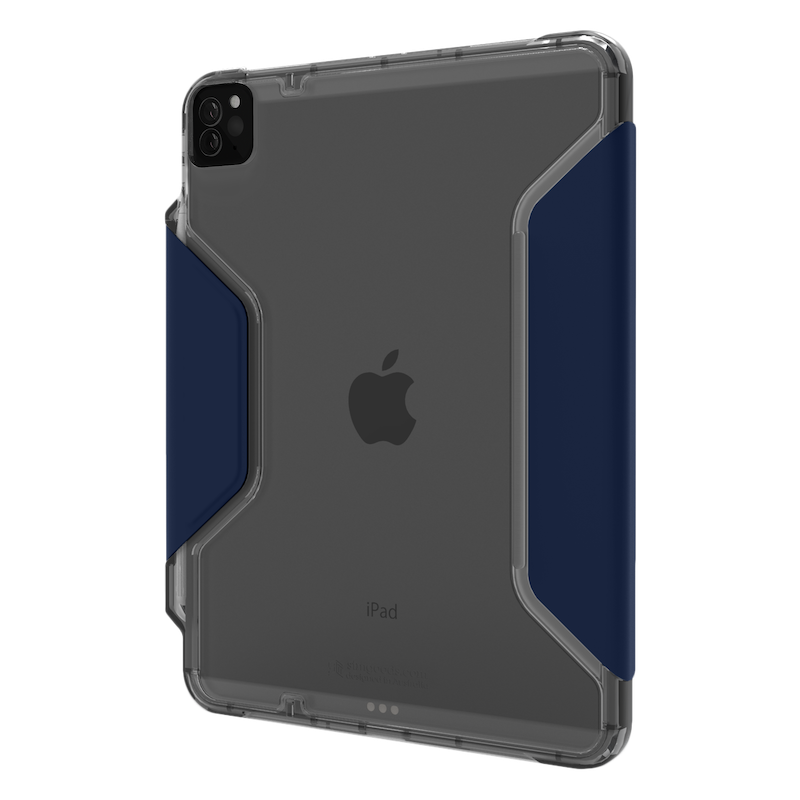 STM Dux Studio Rugged Case For iPad Pro 12.9&quot; 4th/3rd Gen - Midnight Blue - Mac Addict