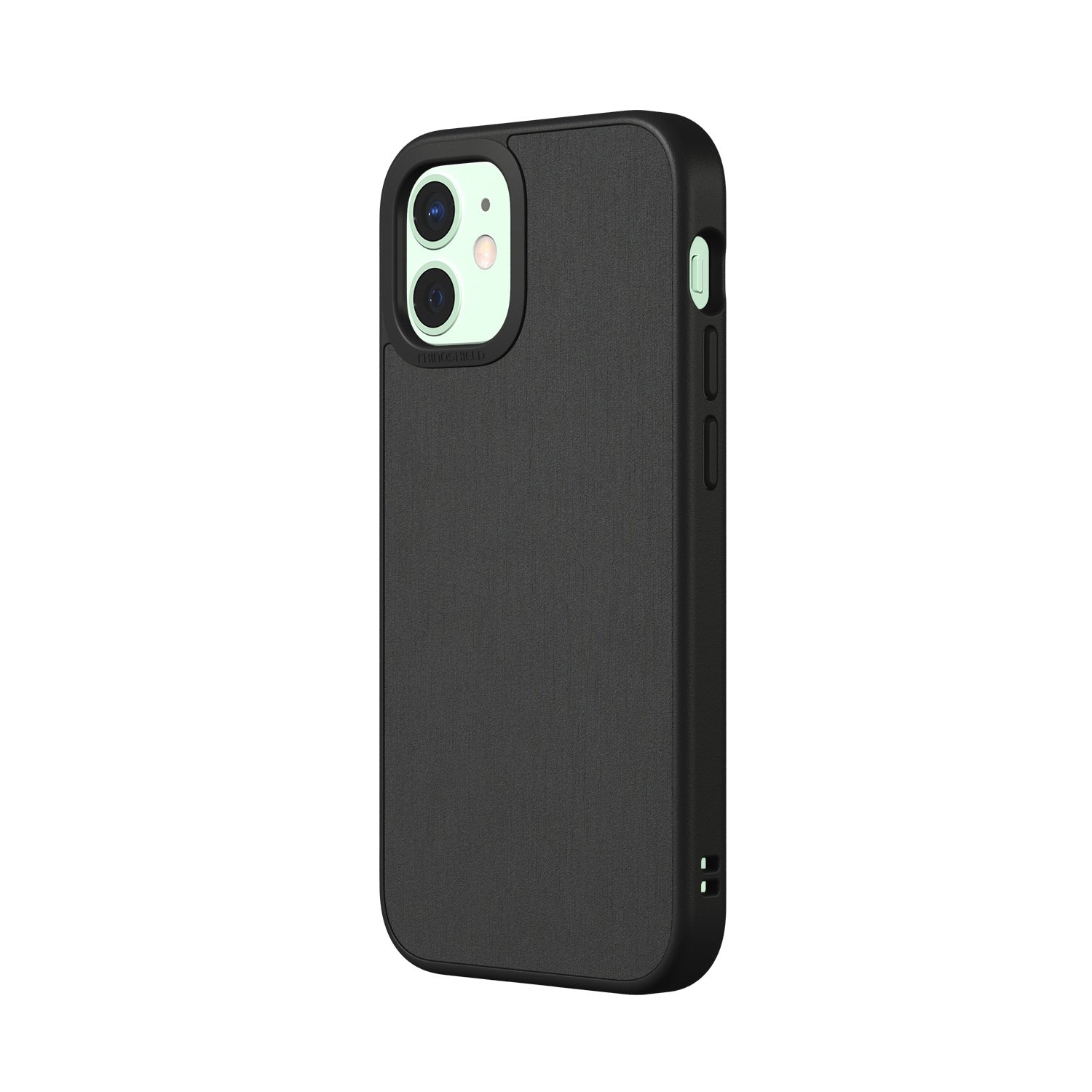 RhinoShield SolidSuit Rugged Case For iPhone 12 mini - Brushed Steel - Mac Addict