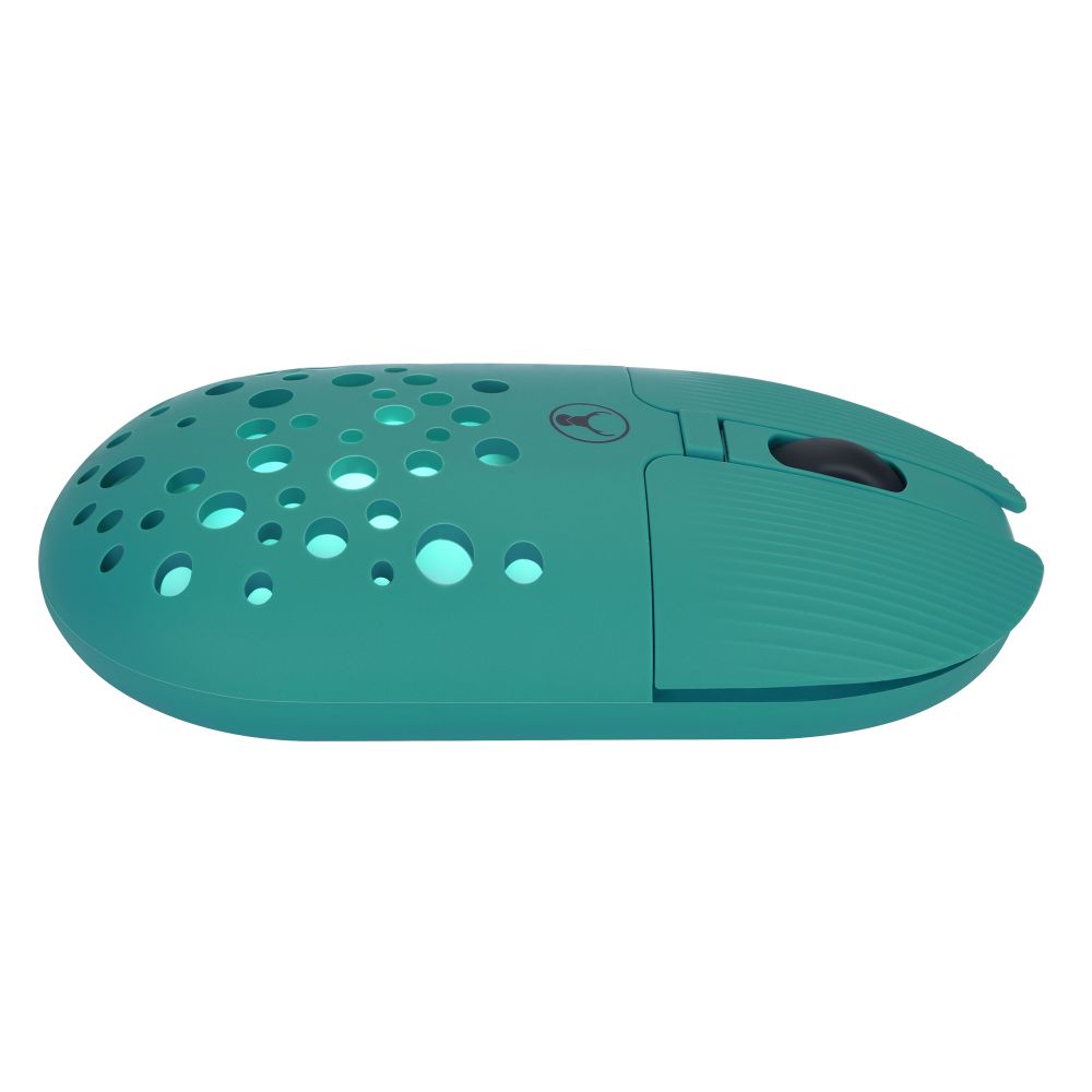 Bonelk Bluetooth/Wireless RGB 4D Mouse, 1200DPI, USB-C, M-270 Emerald