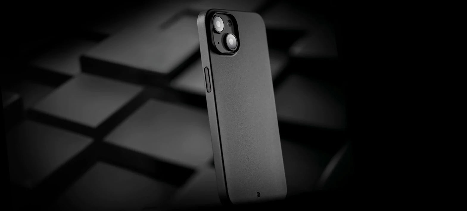 Caudabe The Veil Ultra Thin Case For iPhone 14 Plus 6.7 - STEALTH BLACK