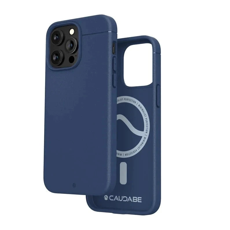 Caudabe Sheath Slim Protective Case with MagSafe iPhone 14 Pro Max 6.7 - Steel Blue