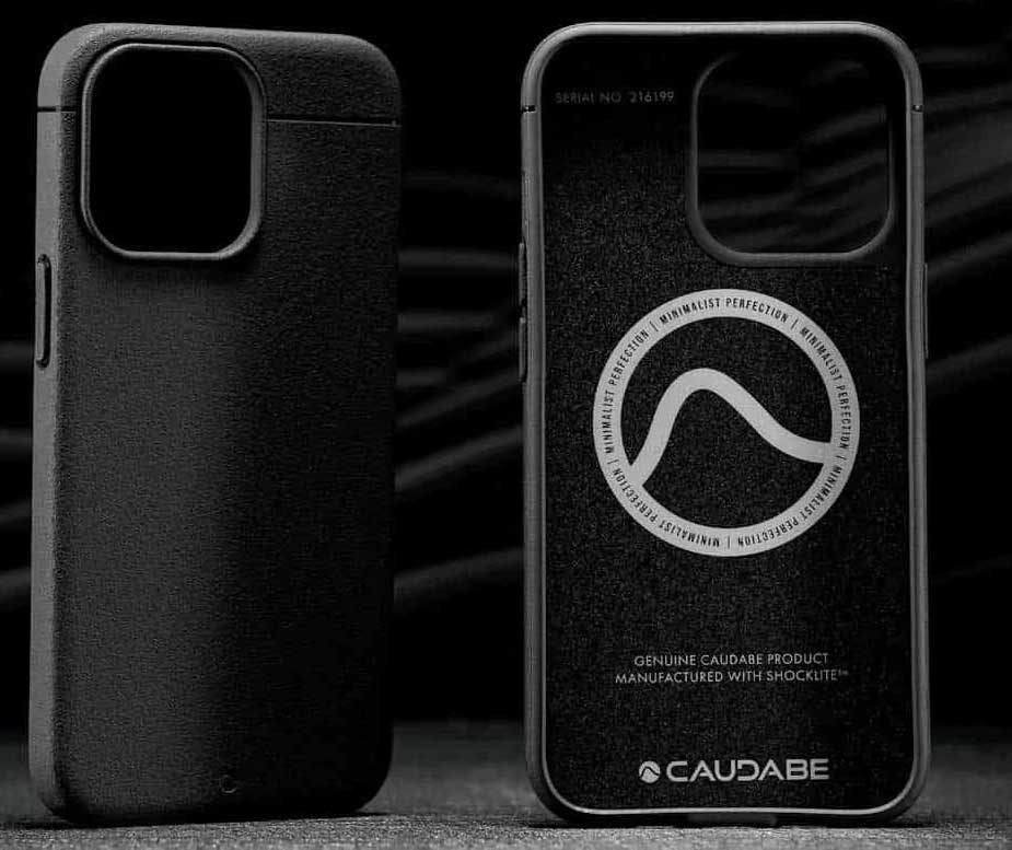 Caudabe Sheath Slim Protective Case with MagSafe iPhone 13 Pro Max 6.7 - Black - Mac Addict