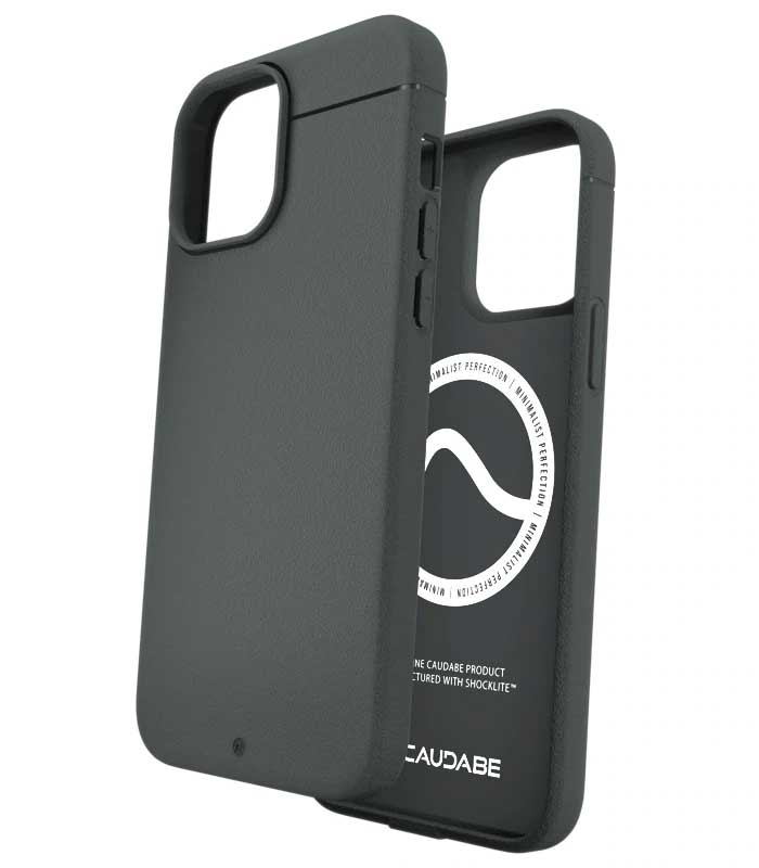 Caudabe Sheath Slim Protective Case with MagSafe iPhone 13 Standard 6.1 - Gray - Mac Addict