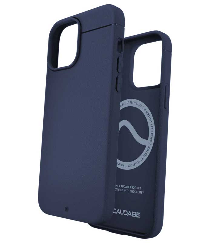 Caudabe Sheath Slim Protective Case & MagSafe iPhone iPhone 13 Mini ‚Äì Navy - Mac Addict