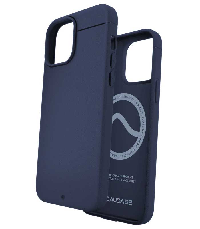 Caudabe Sheath Slim Protective Case with MagSafe iPhone 13 Pro 6.1 - Navy - Mac Addict