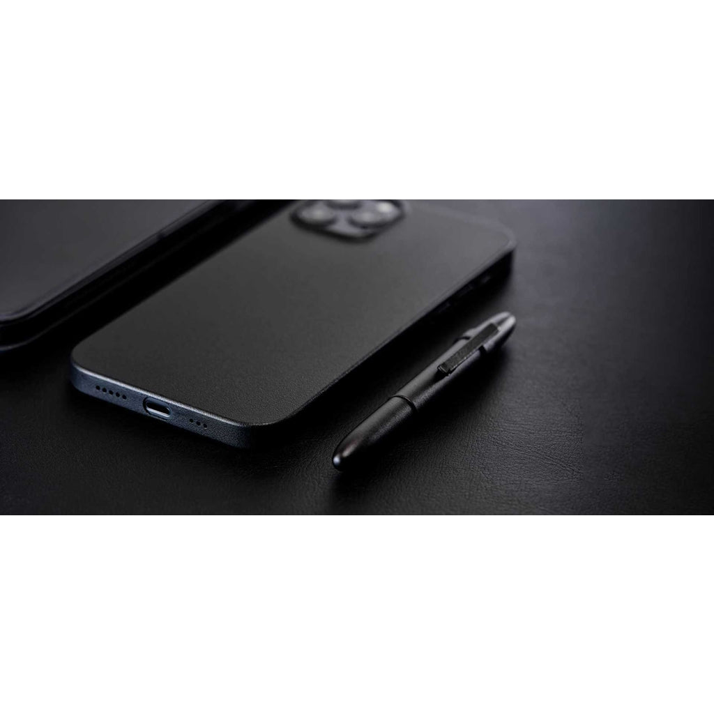 Caudabe The Veil Ultra Thin Case For iPhone 13 Standard 6.1 - STEALTH BLACK - Mac Addict