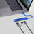 Bonelk Long-Life USB-A to 4 Port USB 3.0 Slim Hub Blue