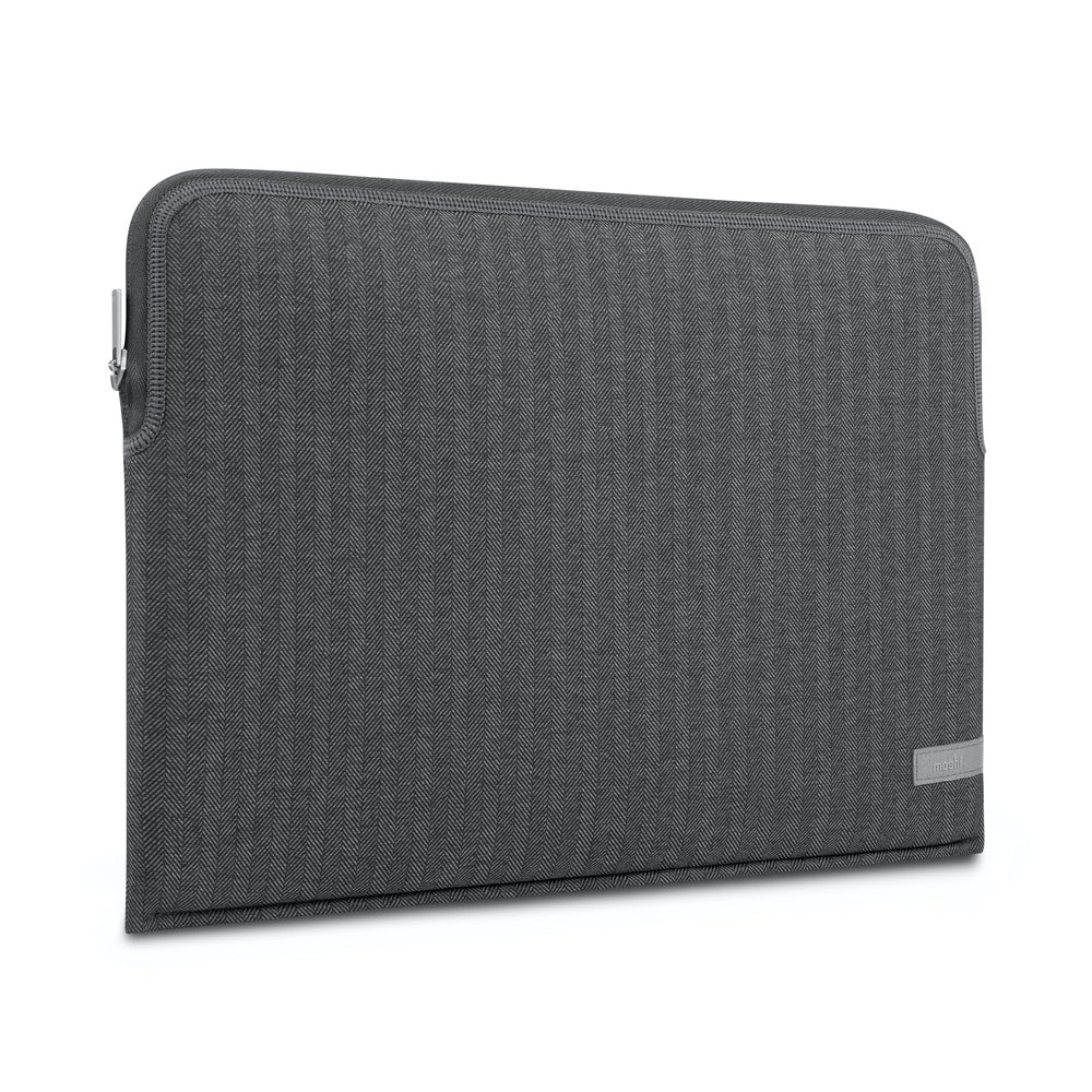 Moshi Pluma Laptop Sleeve For 15"/16" MacBook Pro - Herringbone Gray - Mac Addict