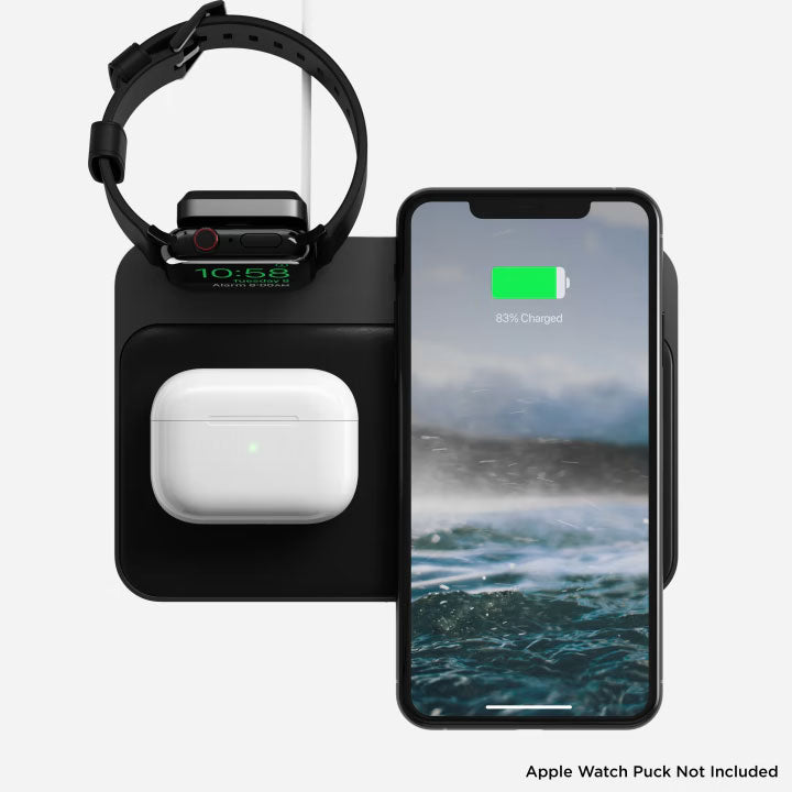 Nomad Base Station V2 Wireless Charger w/ Apple Watch Stand
