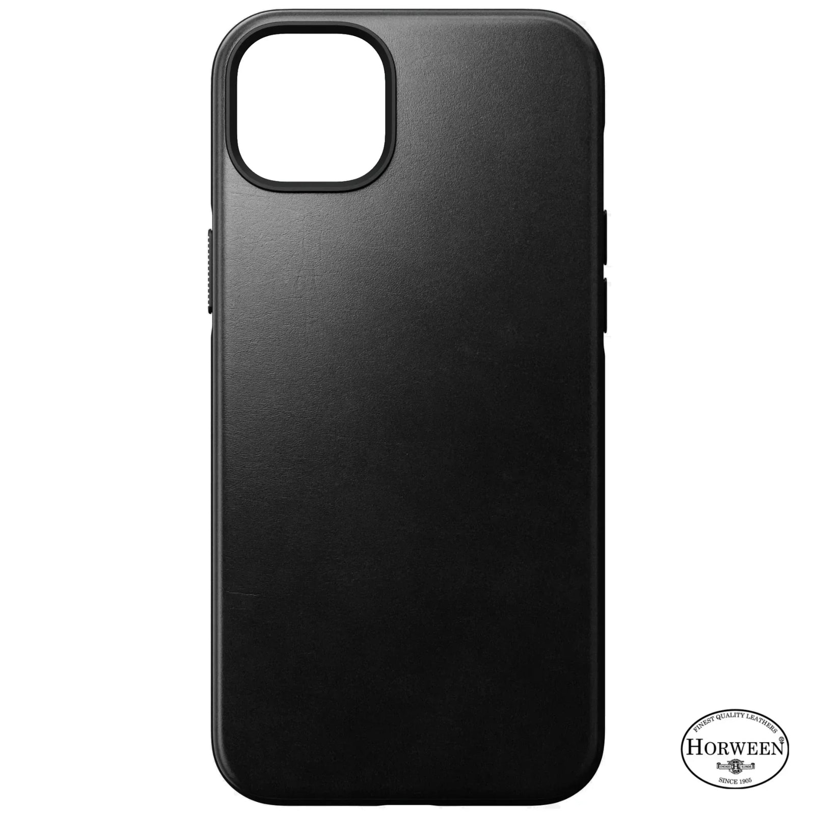 Nomad Modern Horween Leather Case - iPhone 15 Plus - Black