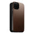 Nomad Modern Leather Folio Case iPhone 14 Pro Max - Brown