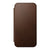 Nomad Modern Leather Folio Case iPhone 15 - Brown