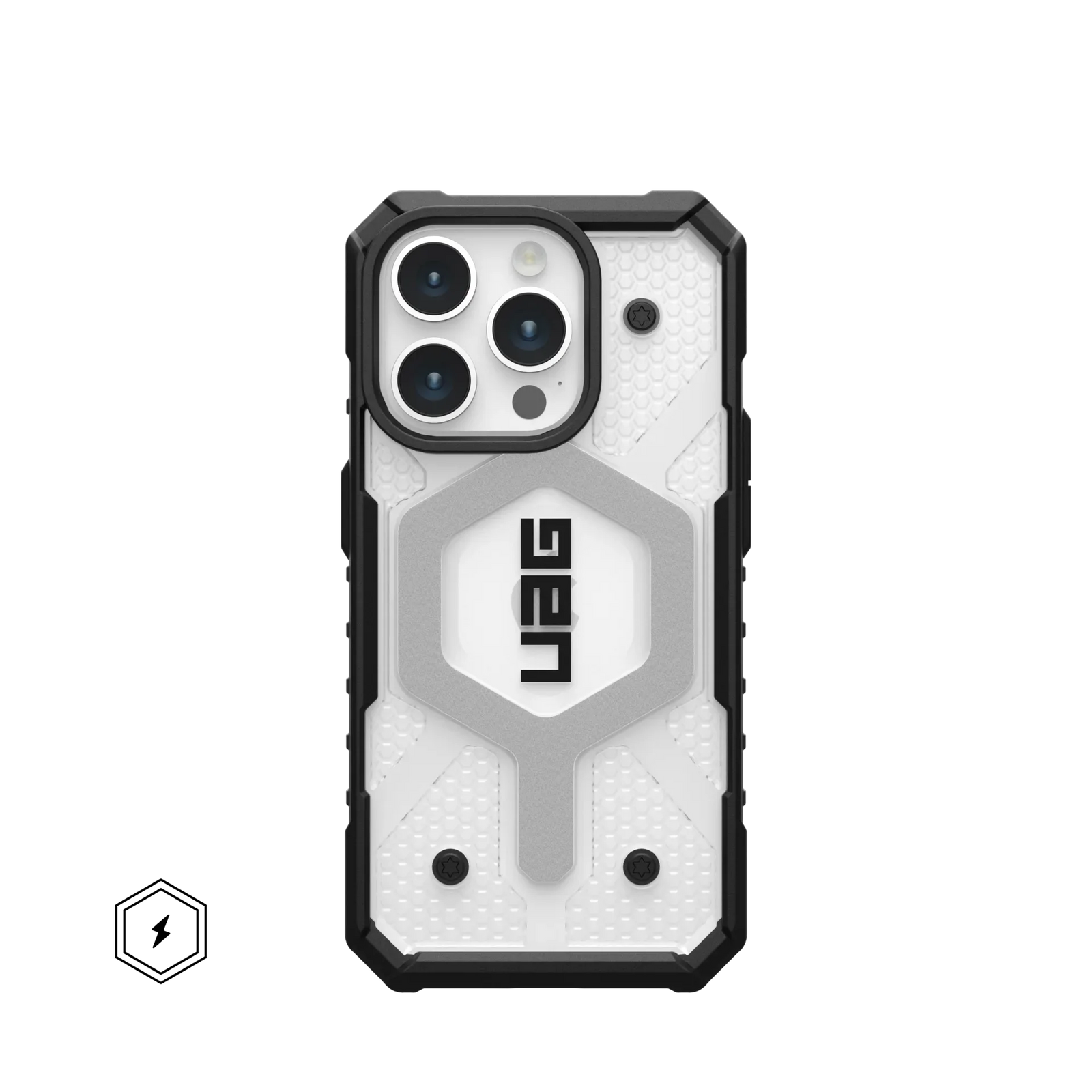 UAG Pathfinder MagSafe Case iPhone 15 Standard 6.1 Ice